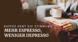 Mehr Espresso, weniger Depresso – wie Kaffee die Stimmung hebt