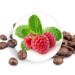 Himbeer-Minze Bohnenkaffee
