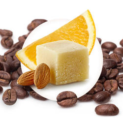 Marzipan-Orange aromatisierter Bohnenkaffee